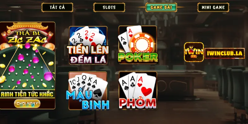 Mậu Binh iWin Club: Trò chơi bài tay đổi thưởng hấp dẫn nhất miền Nam 1 Mậu Binh IWIN CLUB game bài