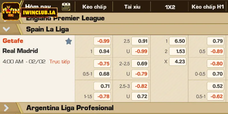 Cách cá độ kèo tài xỉu IWIN CLUB dễ thắng nhất hiện nay 3 Kèo Tài Xỉu IWIN CLUB